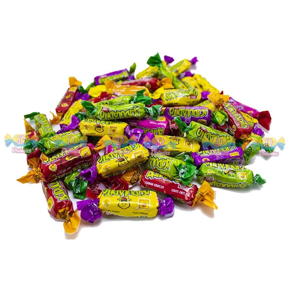De La Rosa gift-ready box featuring soft candies with chili heat, ideal for holidays.
