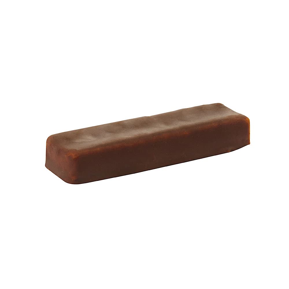 De La Rosa Malvabon marshmallow with chocolate plate, a dessert-friendly treat for coffee breaks