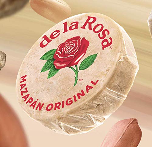 De la Rosa mazapan ingredients scene highlights traditional peanut candy.