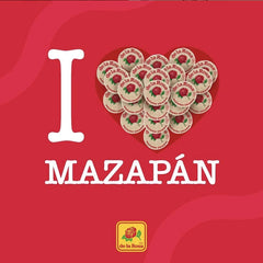 De la Rosa mazapan close-up reveals smooth peanut dough for quick bites.