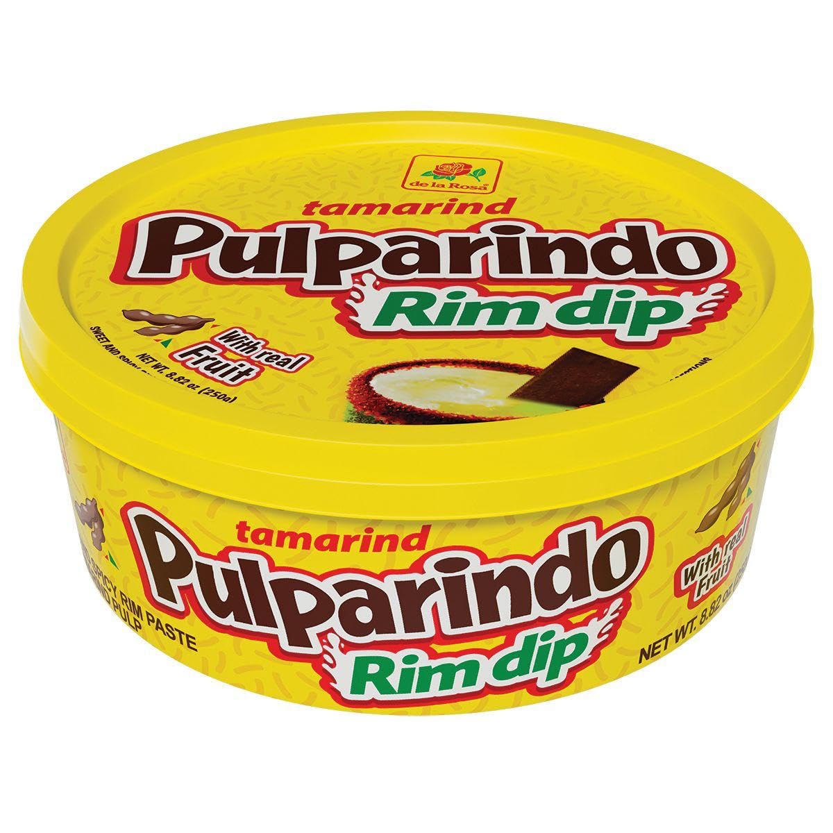 De la Rosa Pulparindo Rim Dip original tamarind for rimming cocktails and snacks