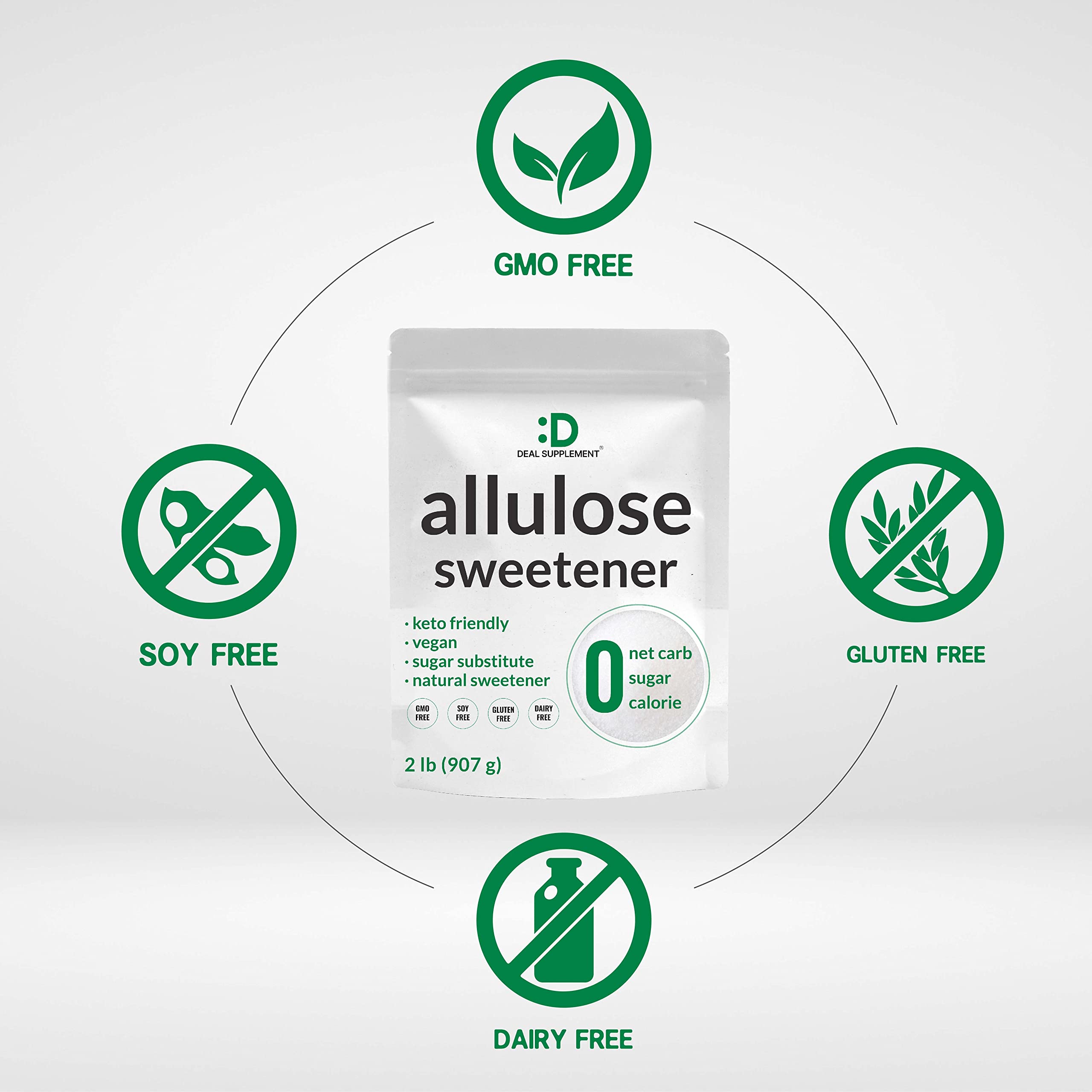 Deal Supplement Allulose baking desserts enables light, sugar-free treats.