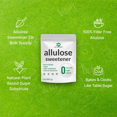 Deal Supplement Allulose tea and smoothies sweetens drinks without sugar crash.