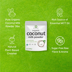 DEAL SUPPLEMENT Coffee cup with coconut milk powder for creamy drink