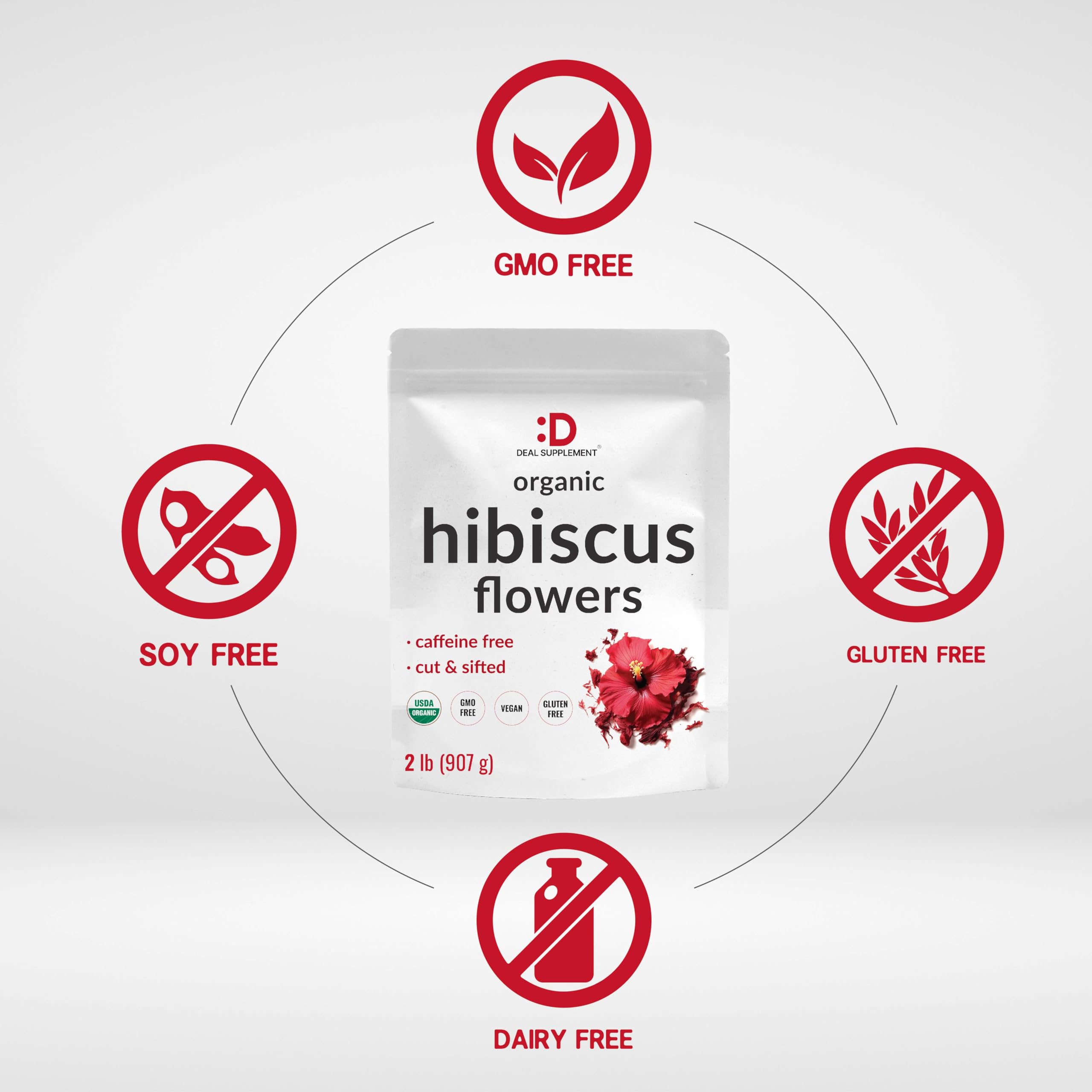 Deal Supplement hibiscus infusion showcases raw flavor and vibrant aroma