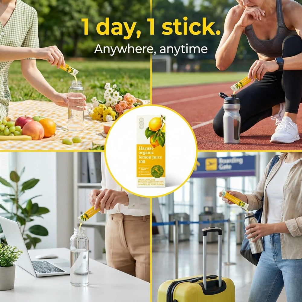 Dear Recipe lemon juice stick in water highlighting mixing use