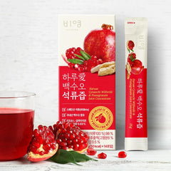 Dear Recipe Pomegranate Juice Stick in water for quick flavor mix.