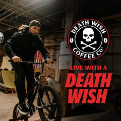 Death Wish dark roast pod dispensing enables quick brewing