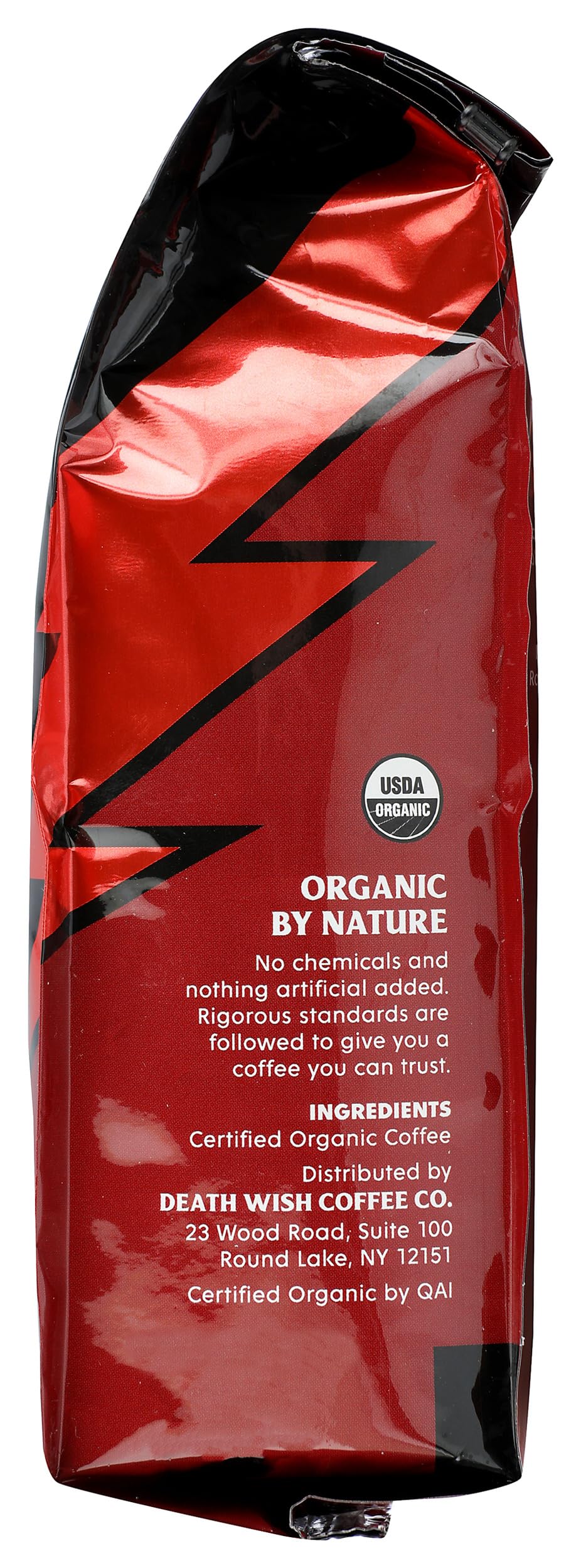 Death Wish Coffee ground dark roast used in dessert baking for depth.