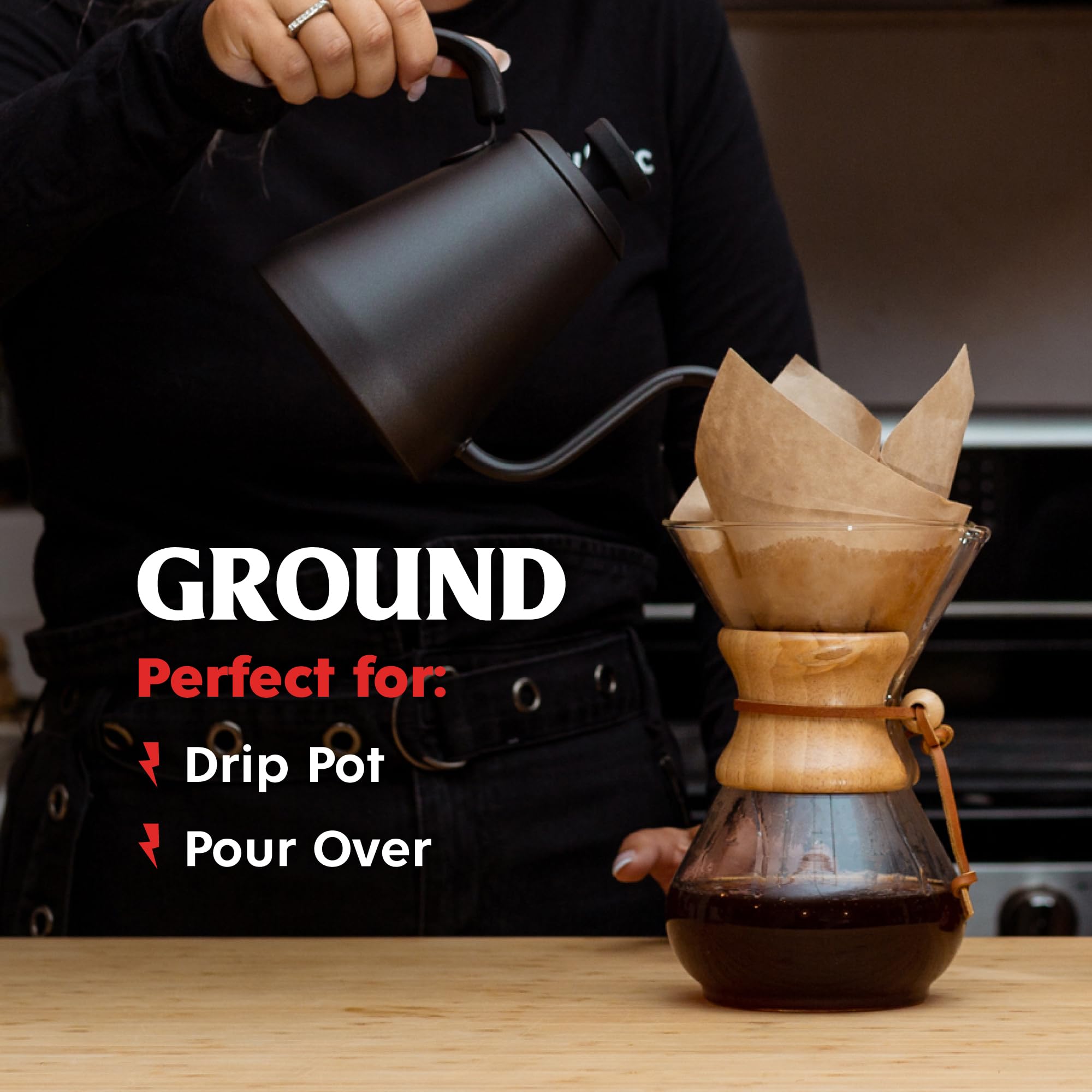 Death Wish Coffee steaming cup highlights rich aroma and deep flavor.