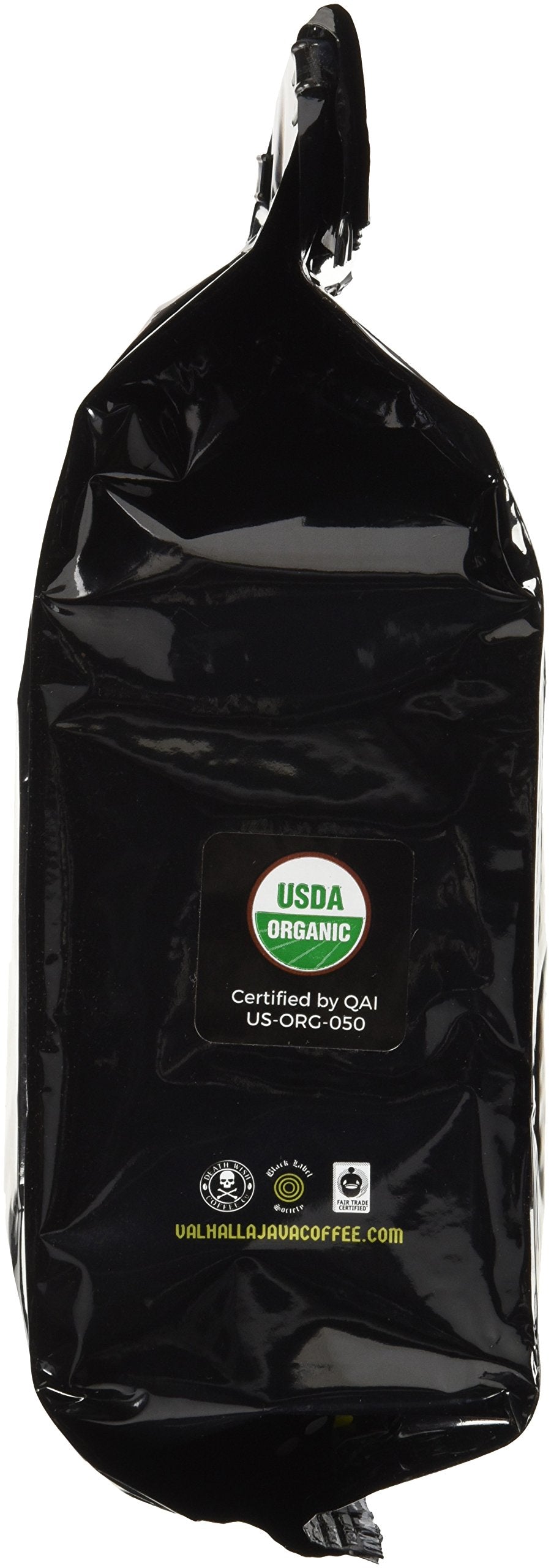 Death Wish Coffee Valhalla Java brew cup presents a deep flavor profile ideal for dark roasts.