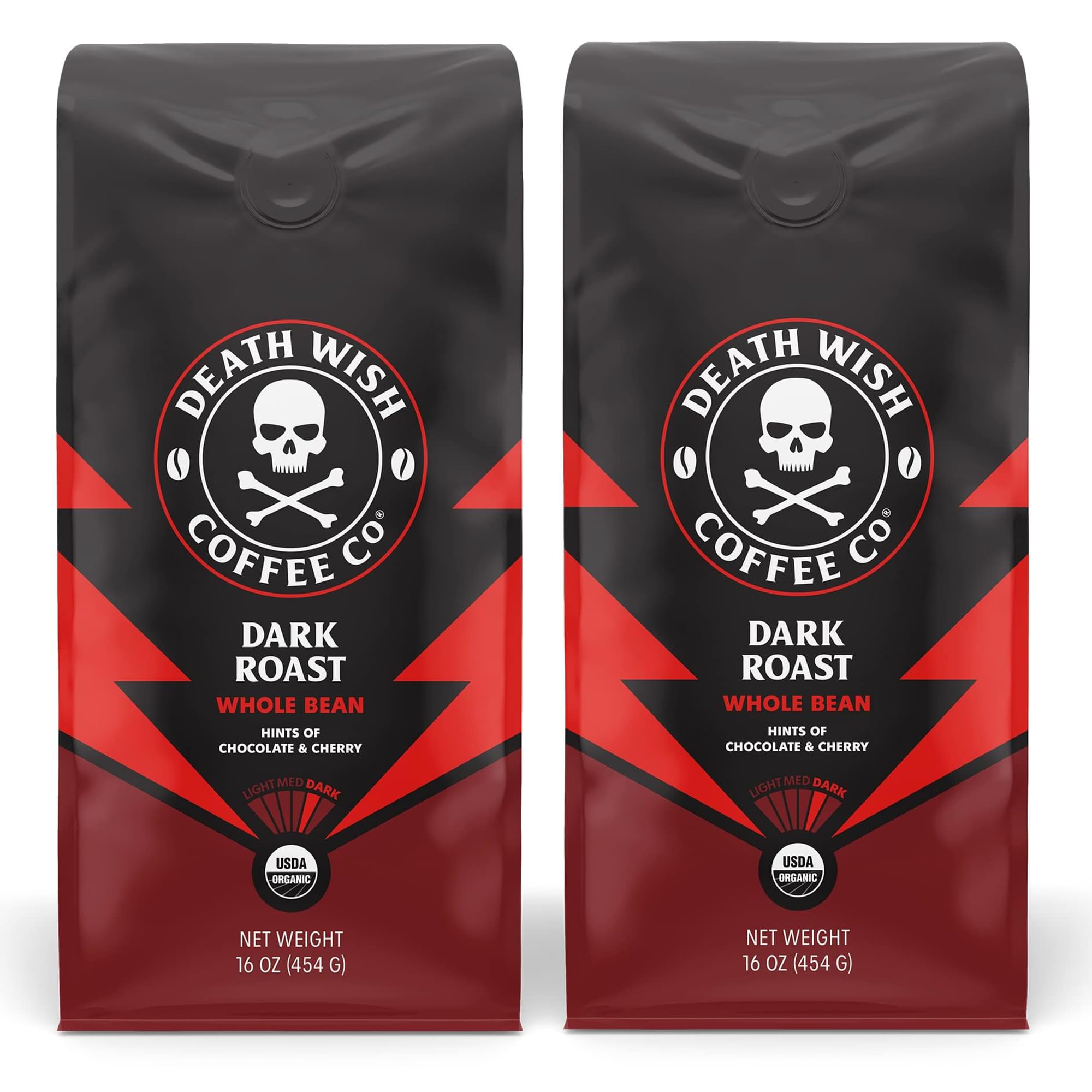 Death Wish Coffee whole bean duo pack offers bold energy for busy mornings