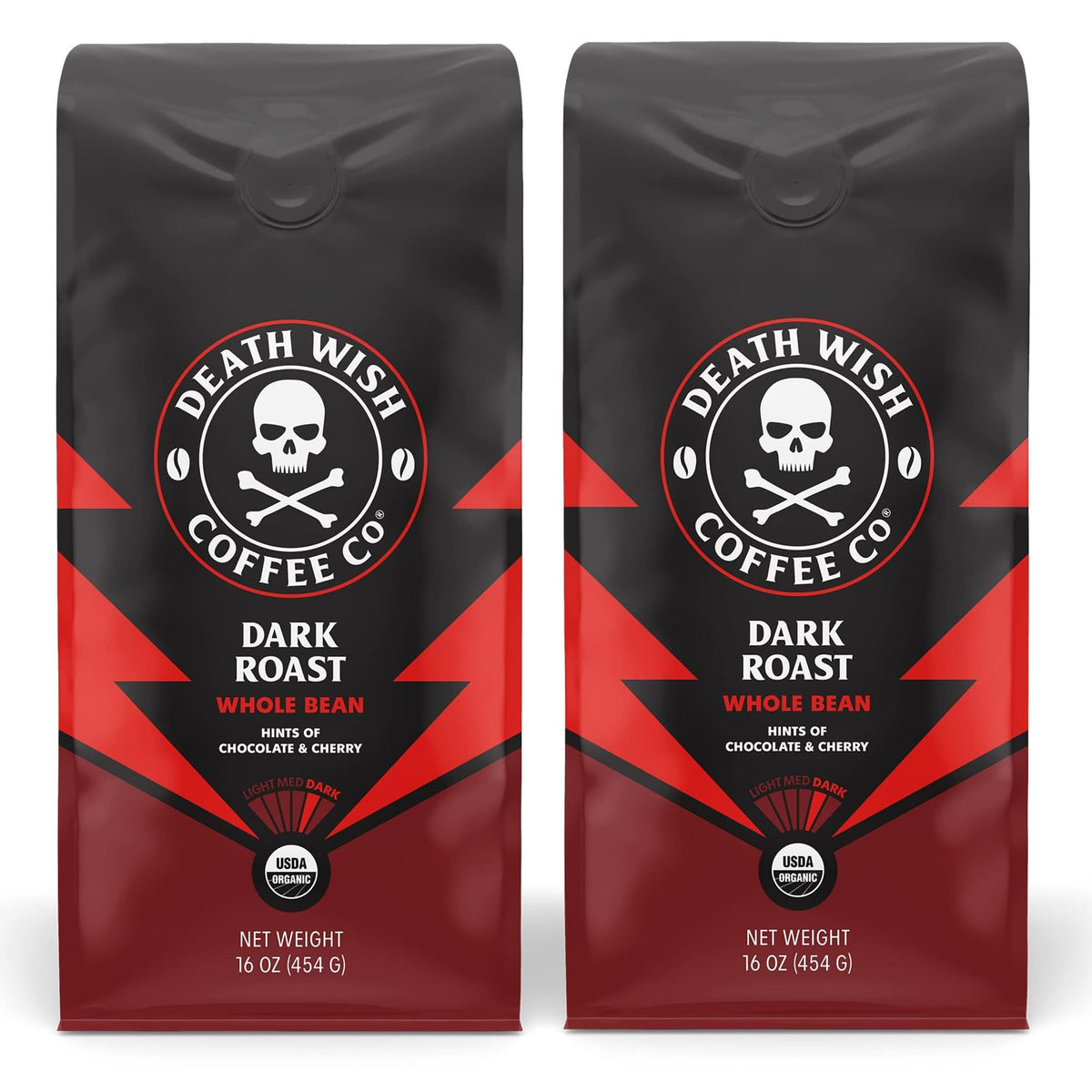 Death Wish Coffee whole bean duo pack offers bold energy for busy mornings