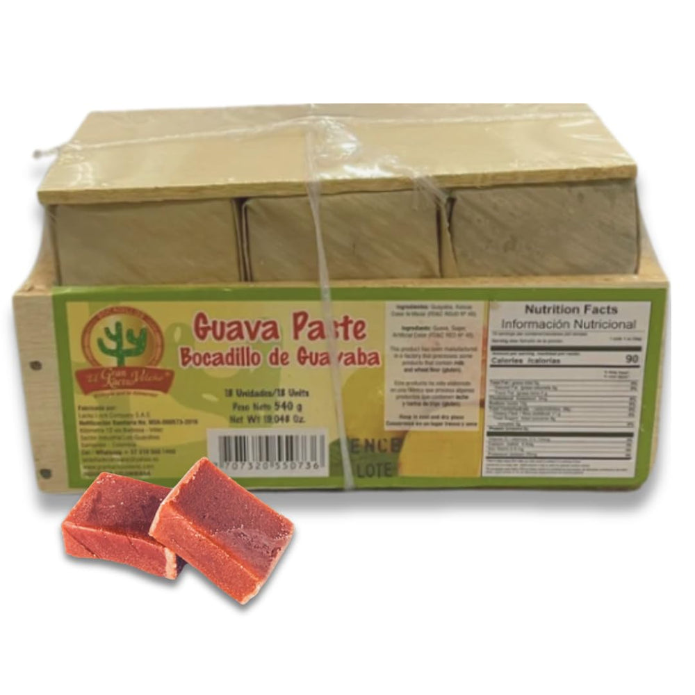 DECA EXPERTS guava bocadillo slices perfect on cheese boards or toast.