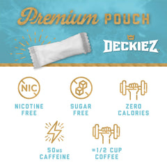 Deckiez Energy Pouch Wintergreen flavor with a refreshing aroma