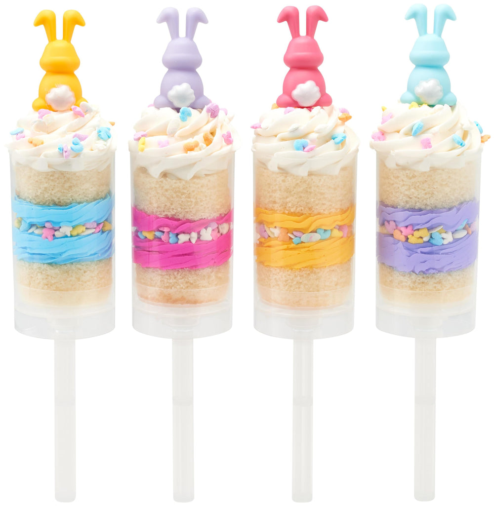 DecoPac Easter quins on ice cream for seasonal flair.