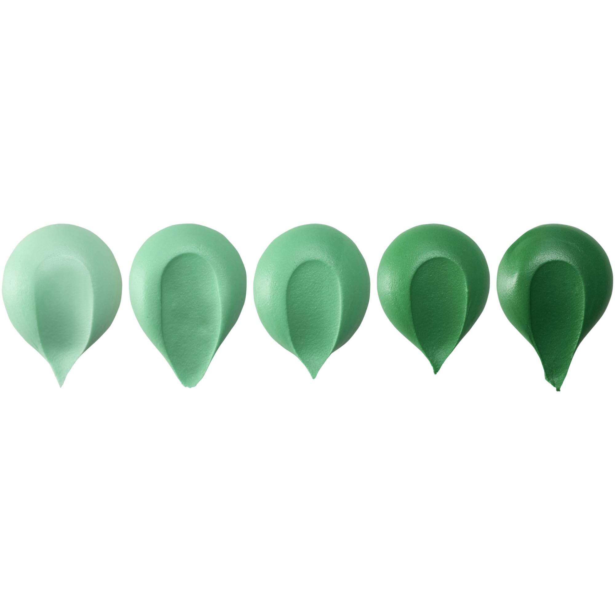 Close-up of DecoPac emerald gel color for precise color control in desserts