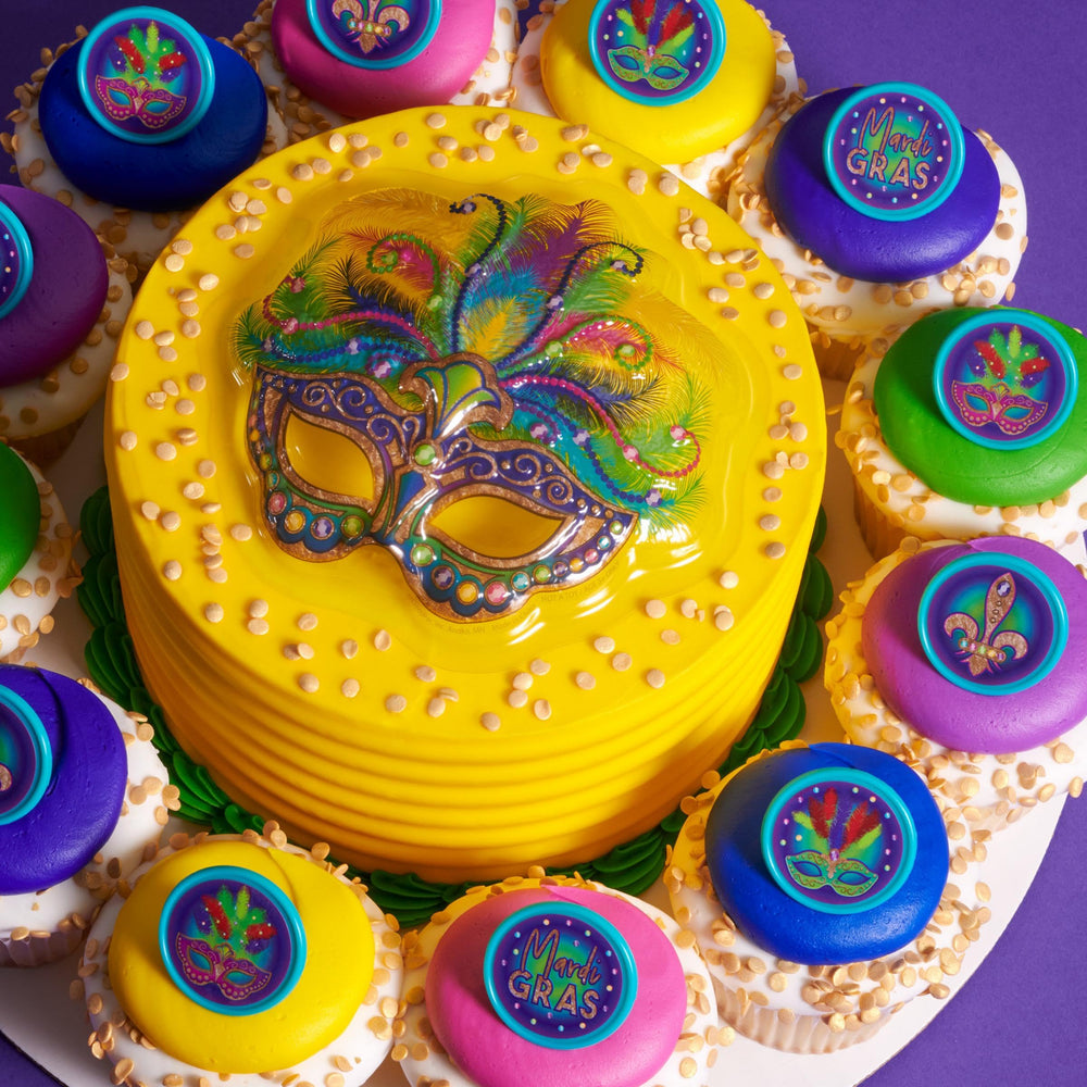DecoPac Quins sprinkles enrich ice cream with color and sparkle.