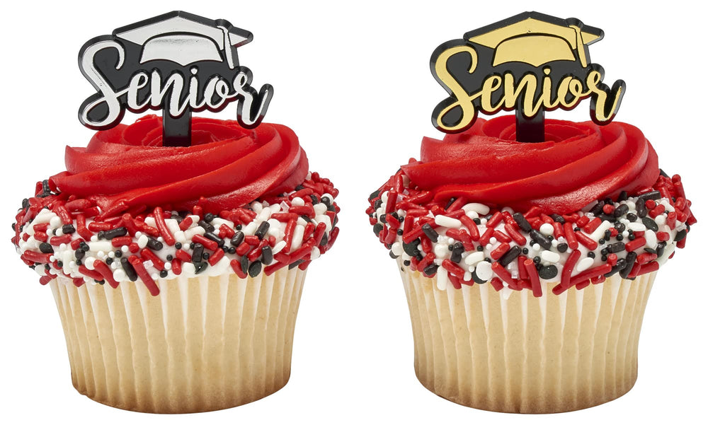 Ice cream topped with DecoPac Red Sprinkles adds color and texture.