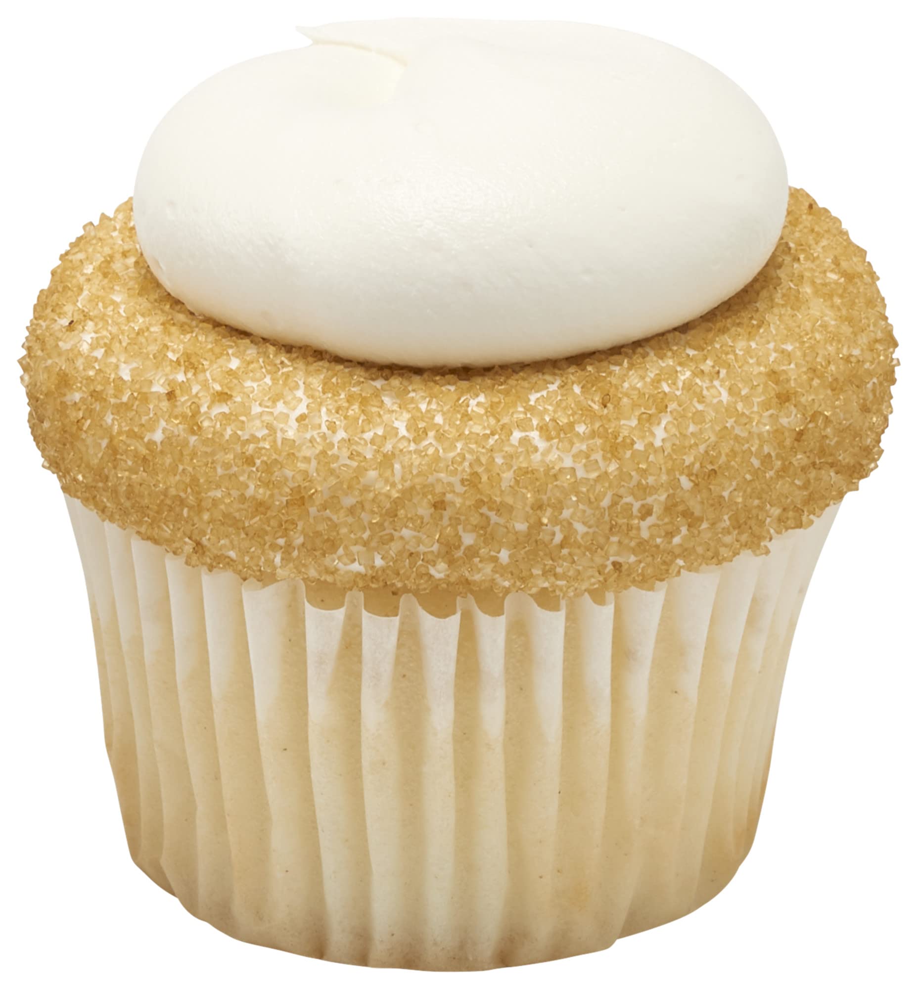 DecoPac Sparkling Gold sugar dusted on royal icing for sparkle.