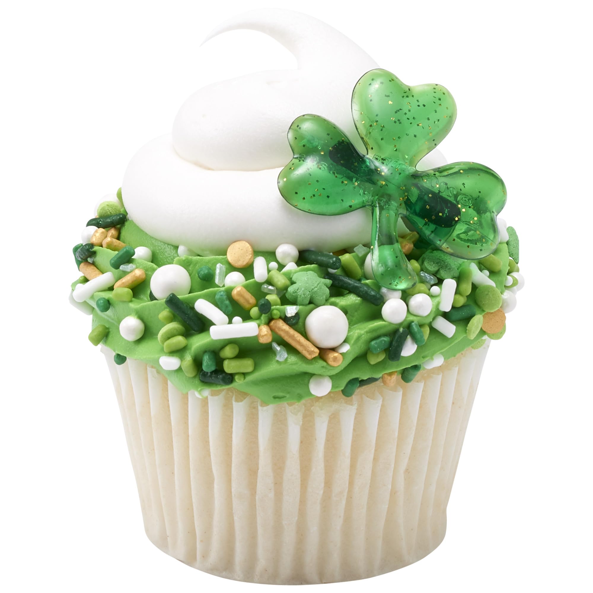 Pearls, quins, and sanding sugars add texture with DecoPac fusion mix.