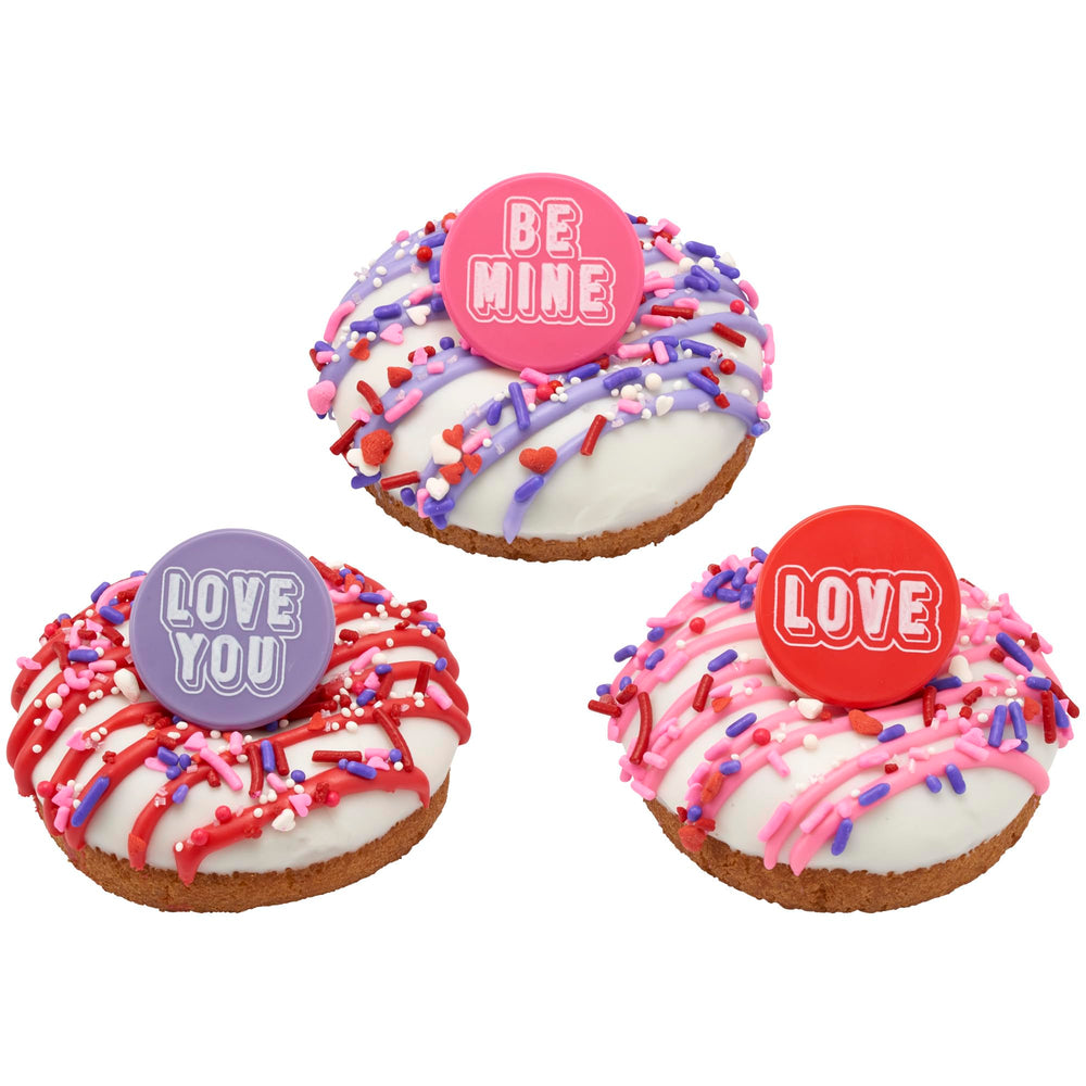 DecoPac Valentine Fusion Sprinkles mix includes sprinkles, quins, pearls, sanding sugars