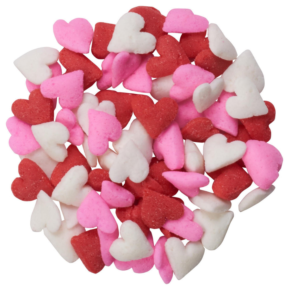 DecoPac Valentines Quins top cupcakes for Valentine charm.