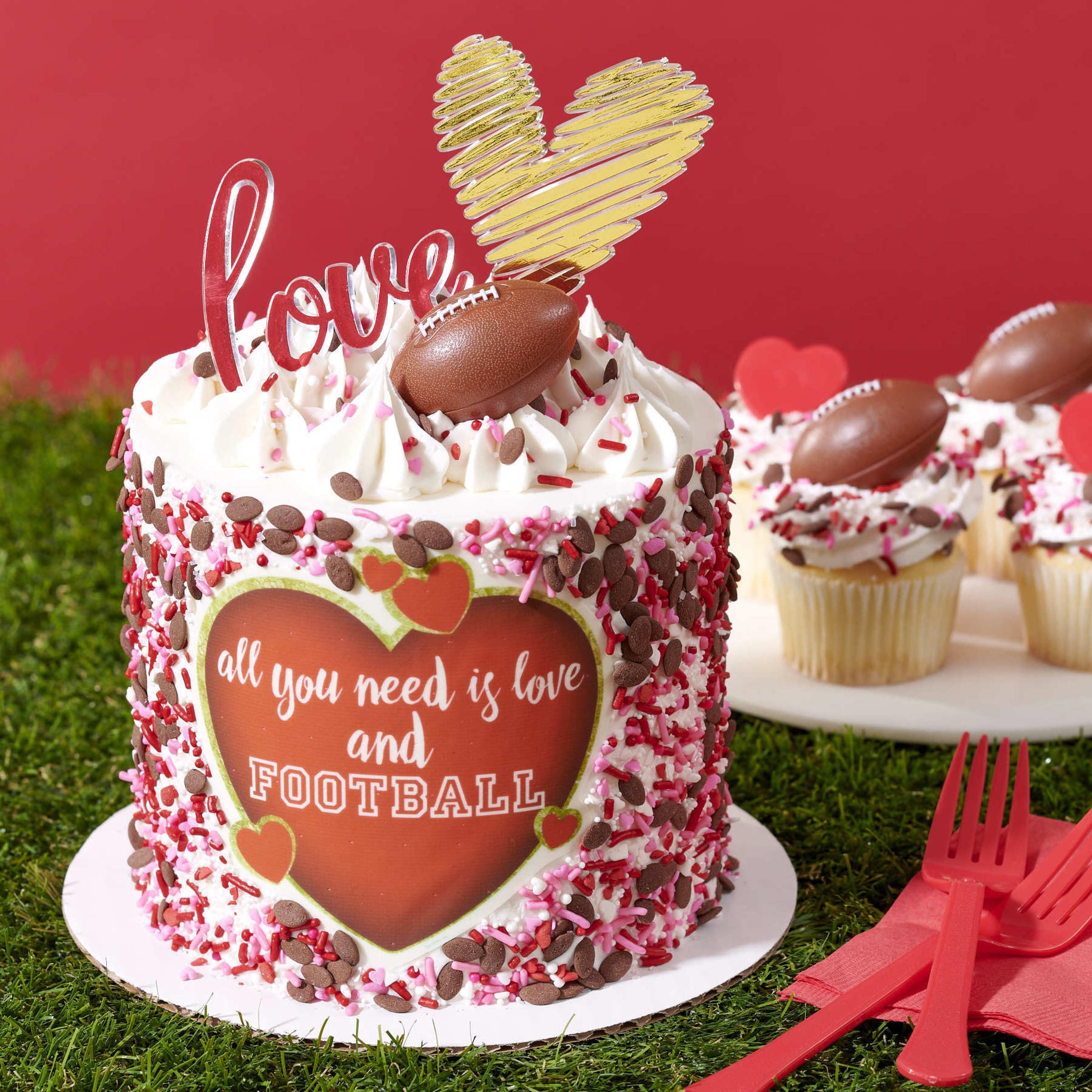 DecoPac Valentines Quins edible, kosher sprinkles for celebration treats.