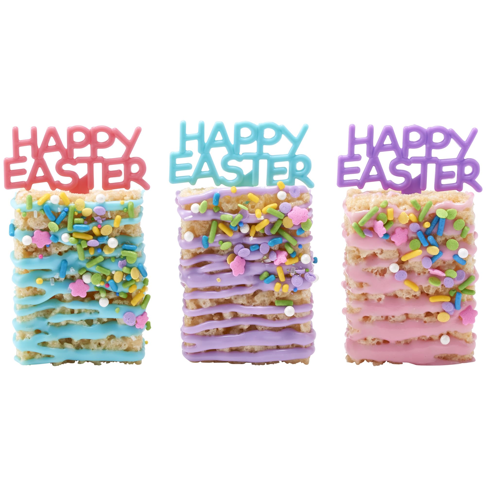 White nonpareils highlight subtle, elegant cookie and cupcake designs.