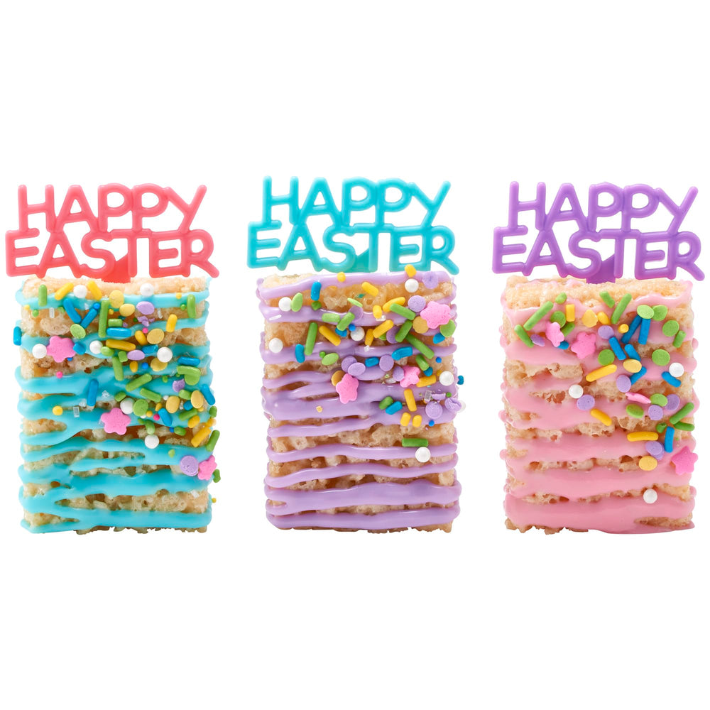 White nonpareils highlight subtle, elegant cookie and cupcake designs.
