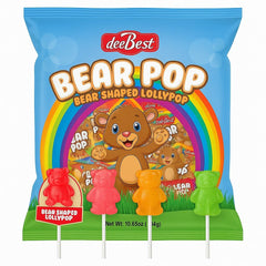 Dee Best Bear Pop packaging keeps lollipops fresh and convenient