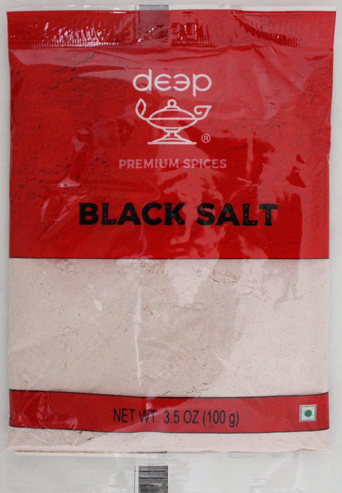 Deep Black Salt jar showing premium finishing salt for gourmet cooking.