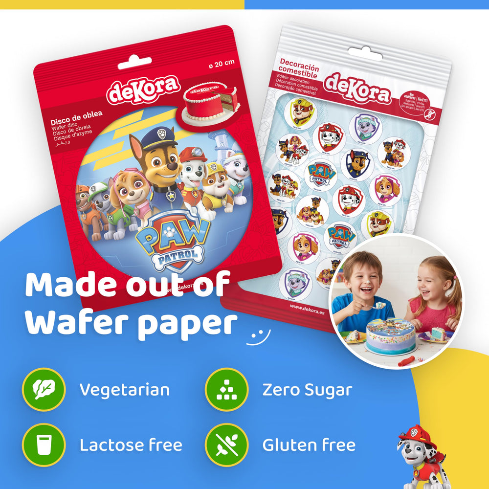 Vegetarian, gluten-free, dairy-free toppers for safe celebrations