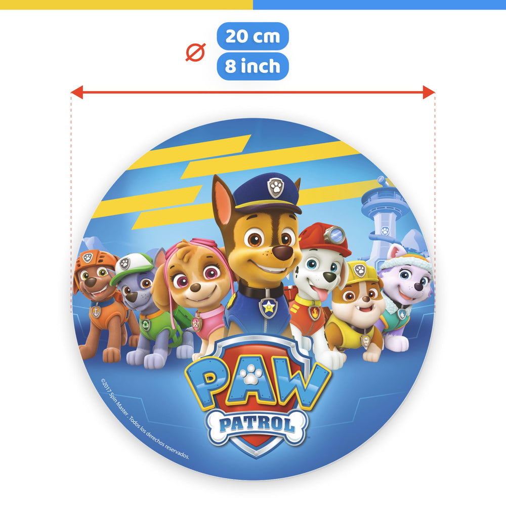 Kid-friendly Paw Patrol toppers for desserts