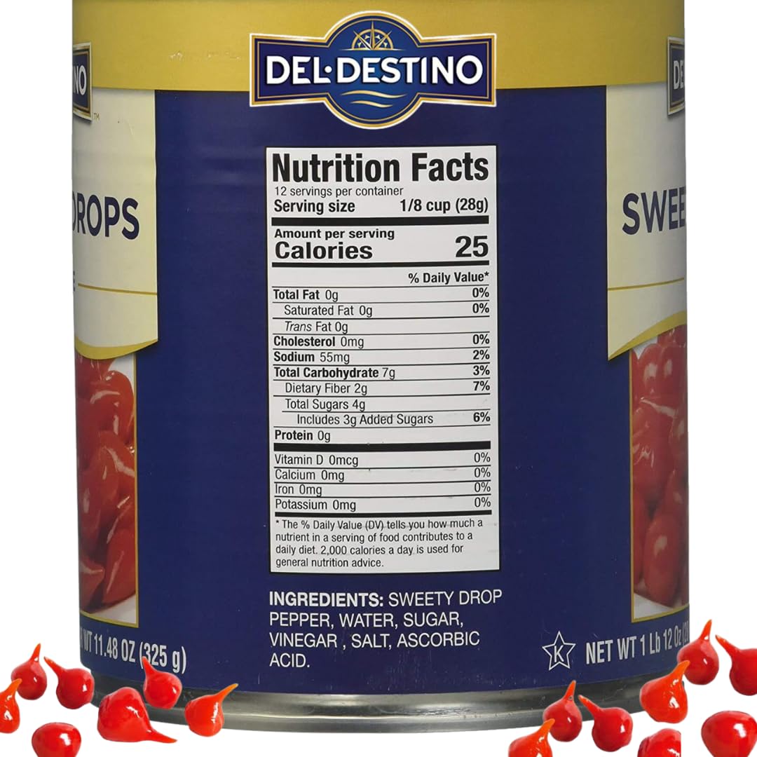 Del Destino crisp peppers on salad provide sweet-tart flavor with satisfying crunch.