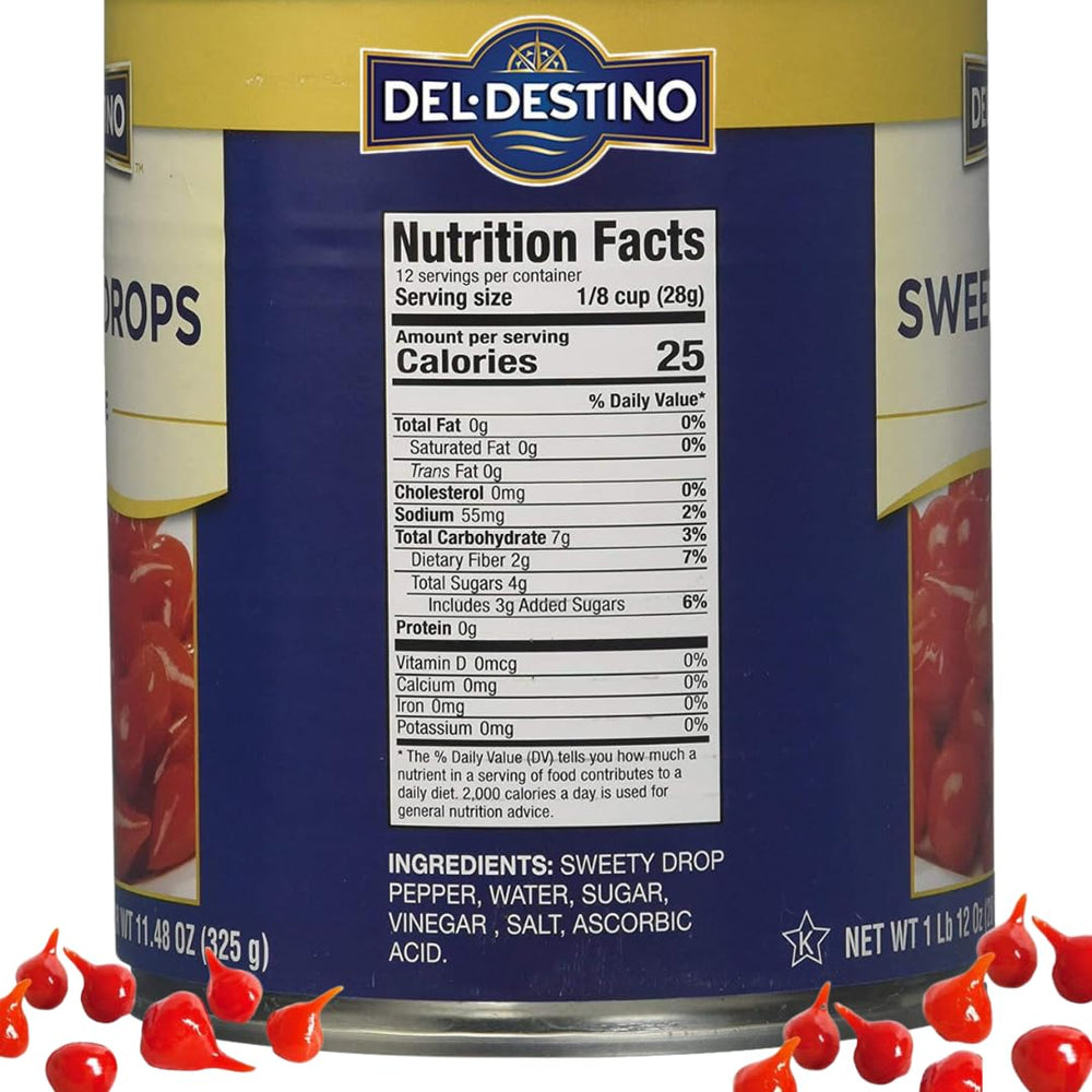Del Destino crisp peppers on salad provide sweet-tart flavor with satisfying crunch.