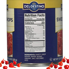 Del Destino crisp peppers on salad provide sweet-tart flavor with satisfying crunch.