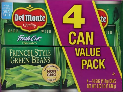 Del Monte Fresh Cut beans harvested at peak freshness for everyday meals.