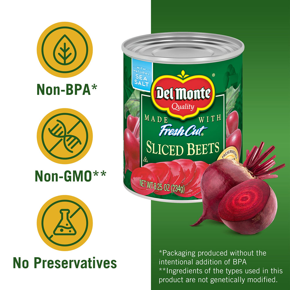 Del Monte BPA-free can preserves freshness without harsh lining.