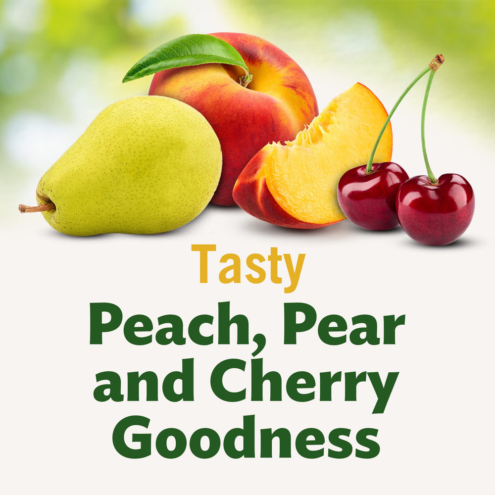 Open peel-off lid on Del Monte fruit cup, ready to enjoy a fruity treat.