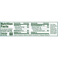 Del Monte Diced Mango cup opened, showing 100% fruit juice in a lunchbox