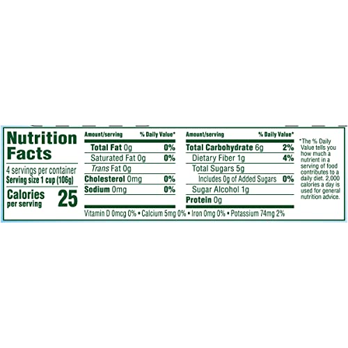 Del Monte peaches fruit cup front pack showing six 4-packs for easy meal prep