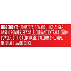 Del Monte diced tomatoes in pantry can, easy storage and consistent flavor