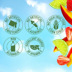 Del Monte Escapes Mango Strawberry-Rita non-GMO cup highlights strawberry-lime flavor