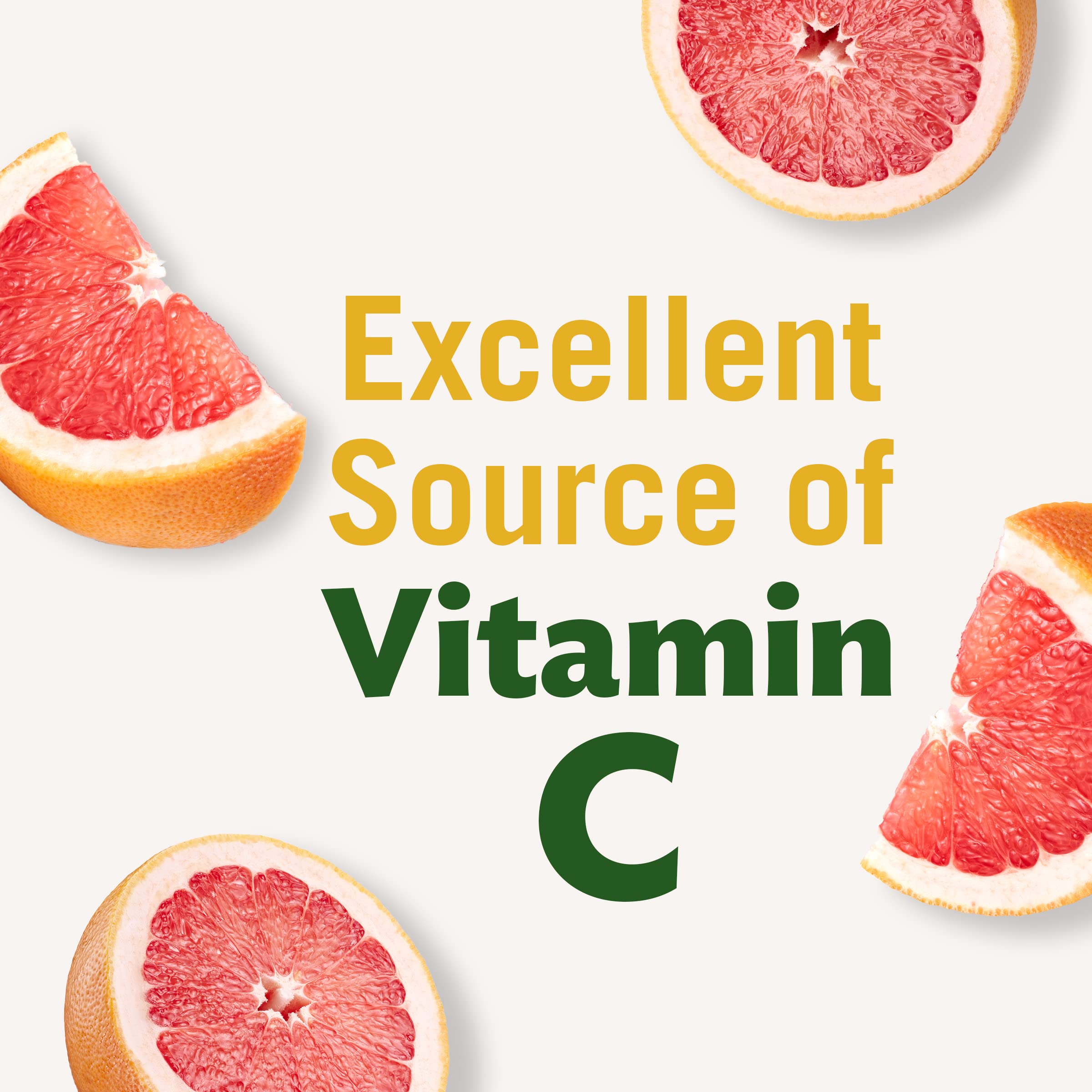 Del Monte grapefruit in light syrup ideal for salads and toppings.