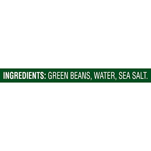 Del Monte green beans no-salt-added, easy to season to taste.