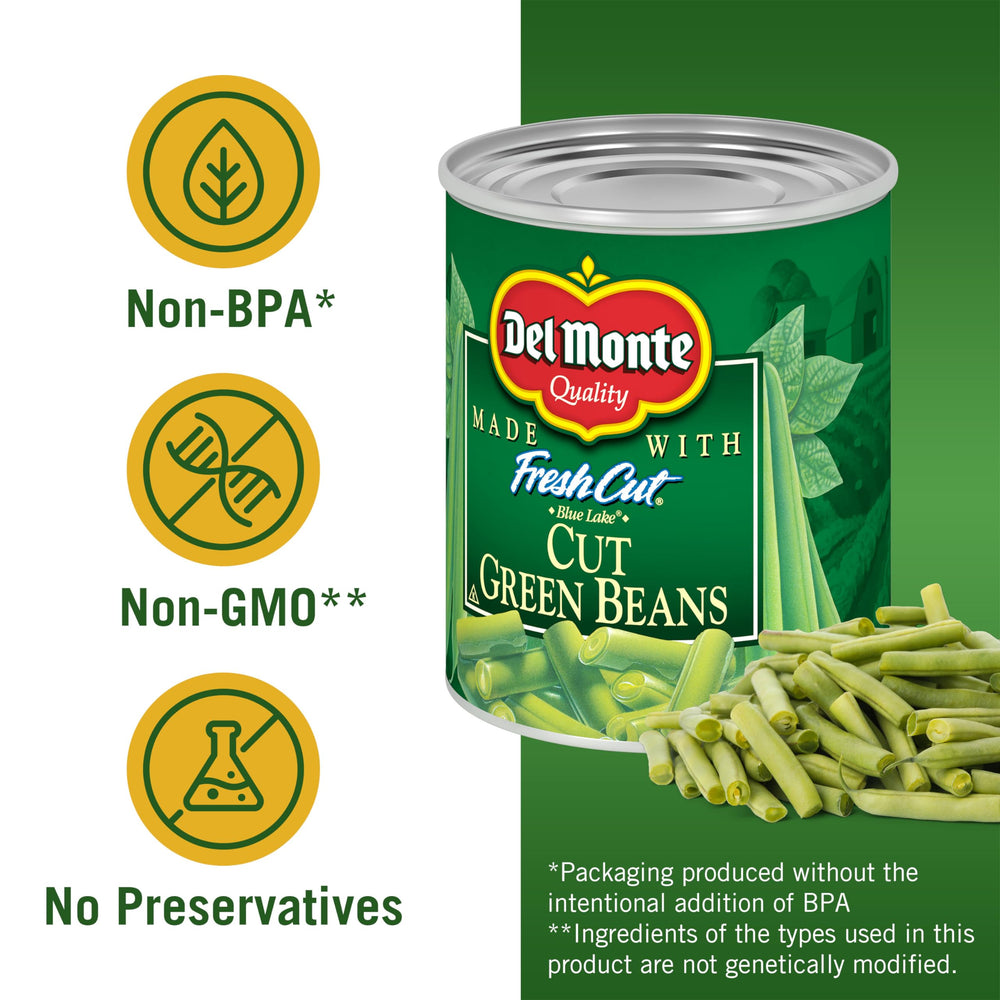 Del Monte green beans served as a versatile base for soups and stews.