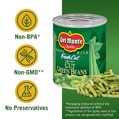 Del Monte green beans served as a versatile base for soups and stews.