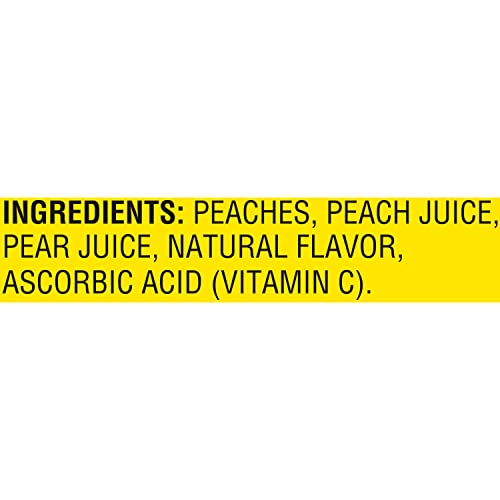 Del Monte peaches ready to eat in juice, perfect for desserts.