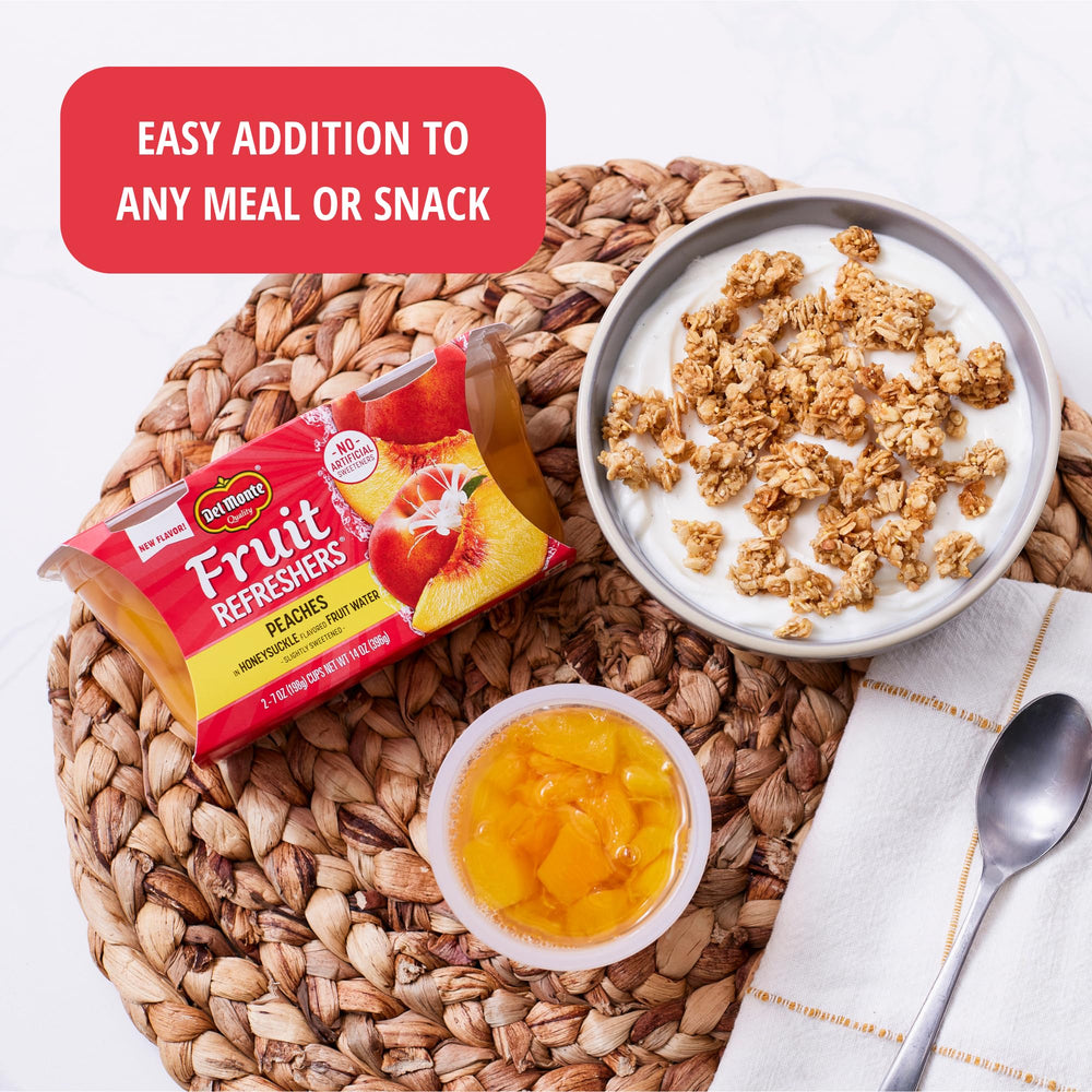 Non-BPA cups designed for freshness on the go.